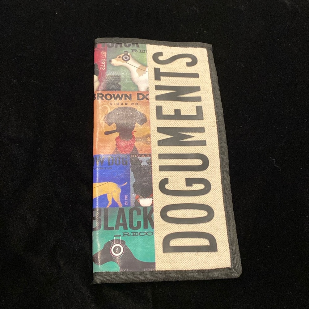 Travel document folder